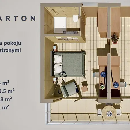 מלון Aparton אוסטקה